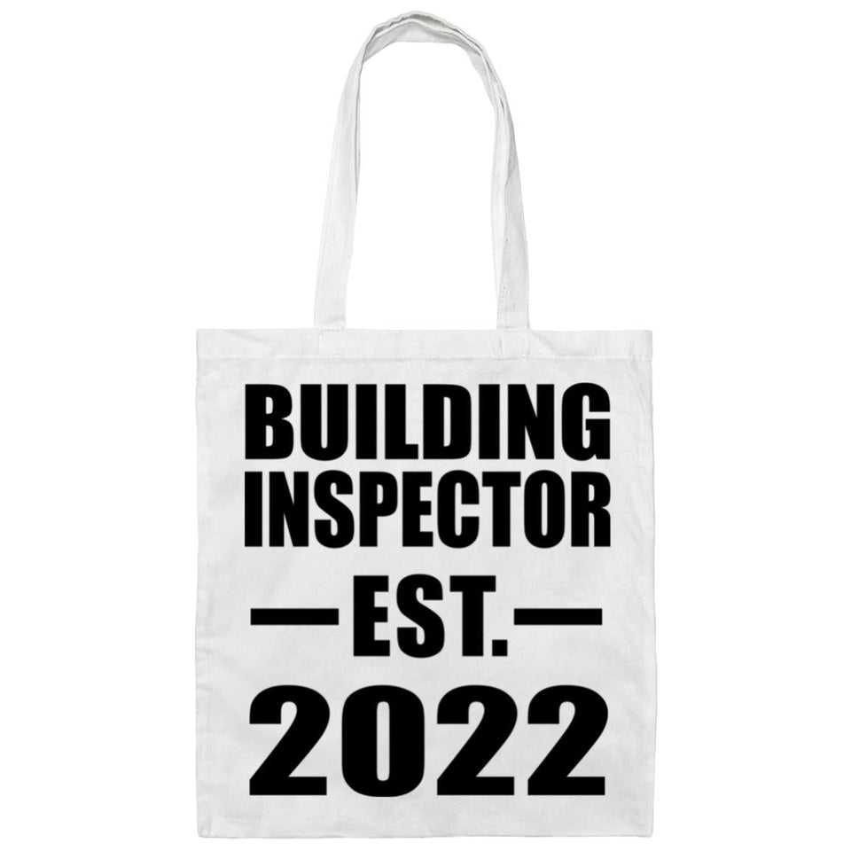 Building Inspector Established EST. 2022 - Tote Bag White