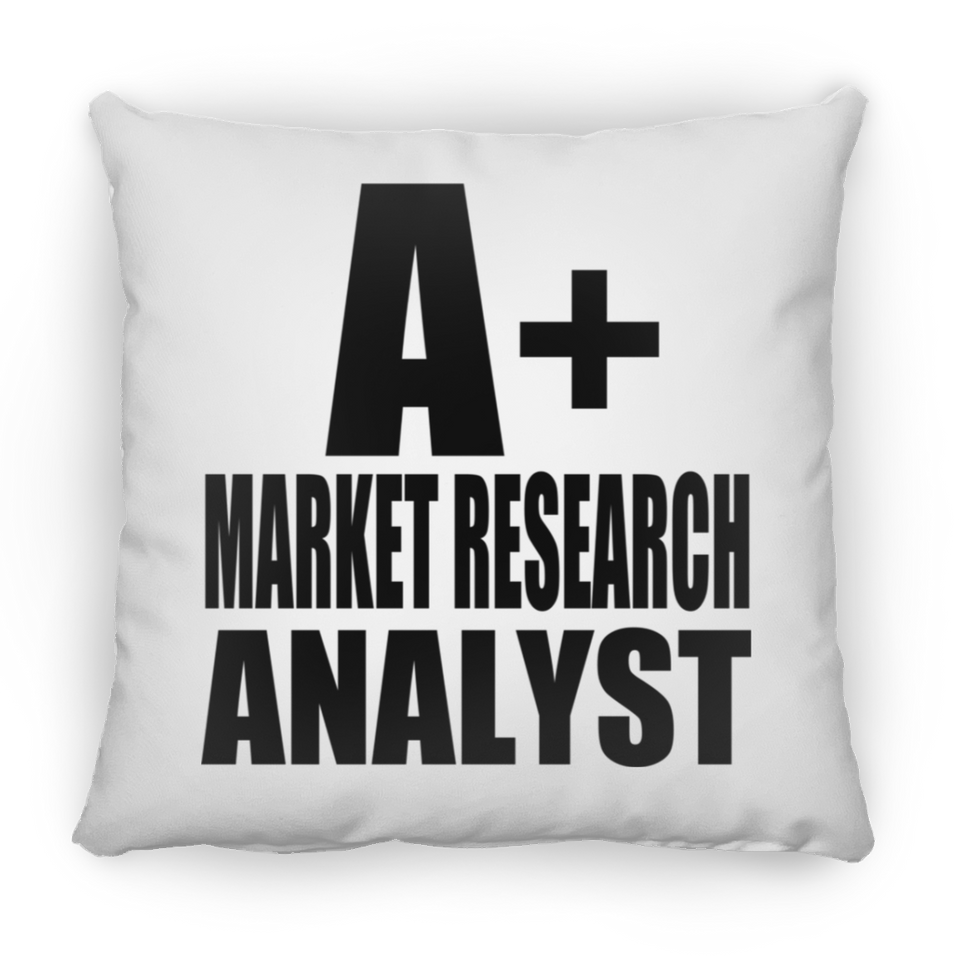 A+ Market Research Analyst - Throw Pillow