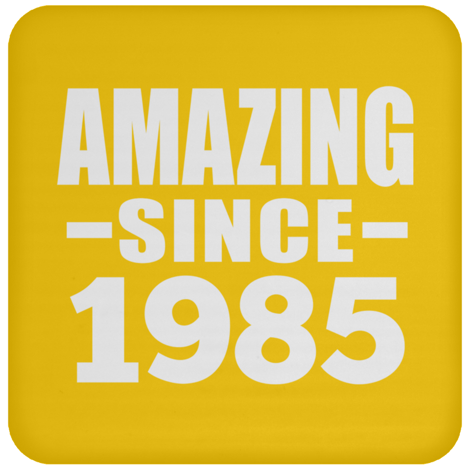 39th Birthday Amazing Since 1985 - Drink Coaster