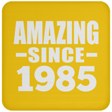 39th Birthday Amazing Since 1985 - Drink Coaster