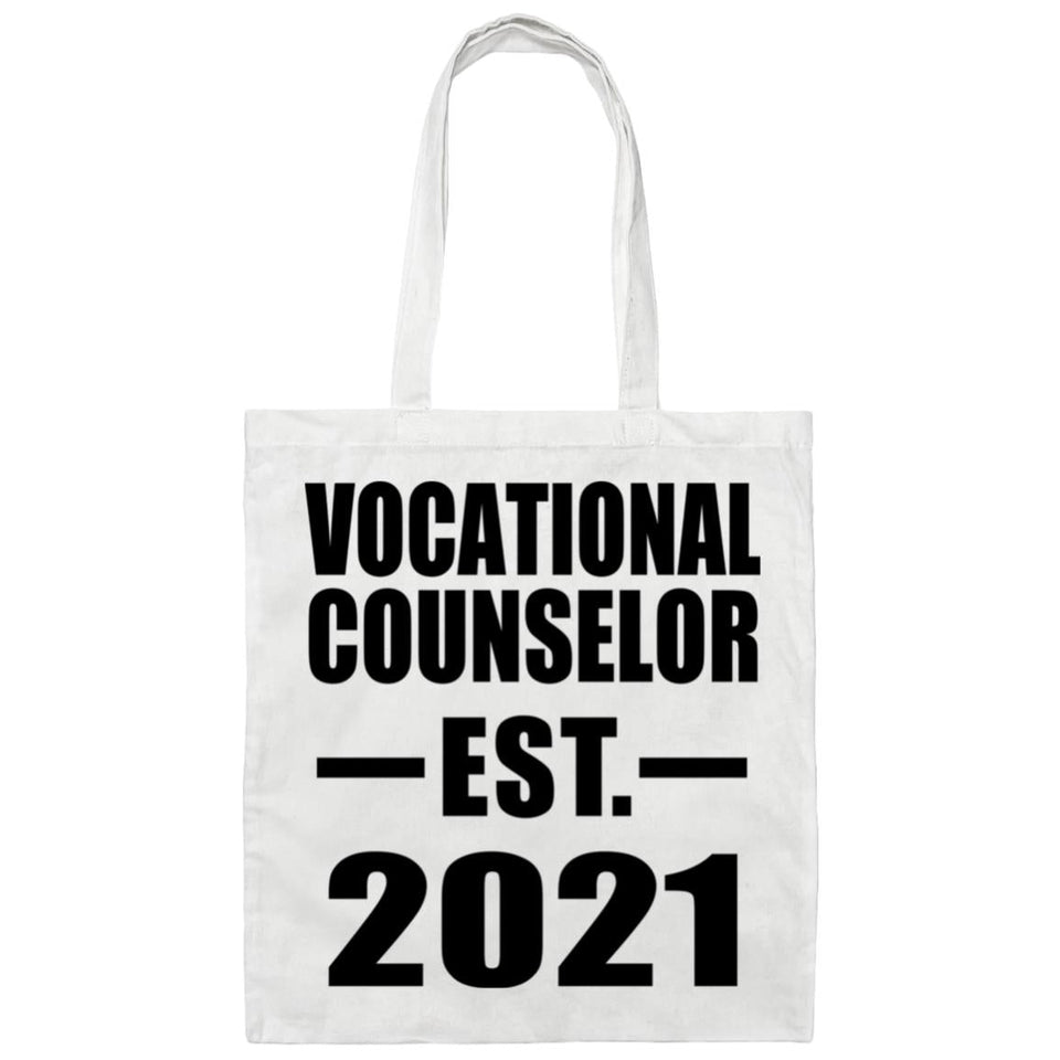 Vocational Counselor Established EST. 2021 - Tote Bag White