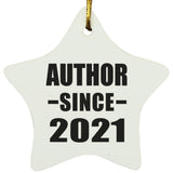 Author Since 2021 - Star Ornament