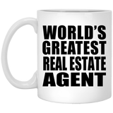World's Greatest Real Estate Agent - 11 Oz Coffee Mug