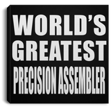 World's Greatest Precision Assembler - Canvas Square