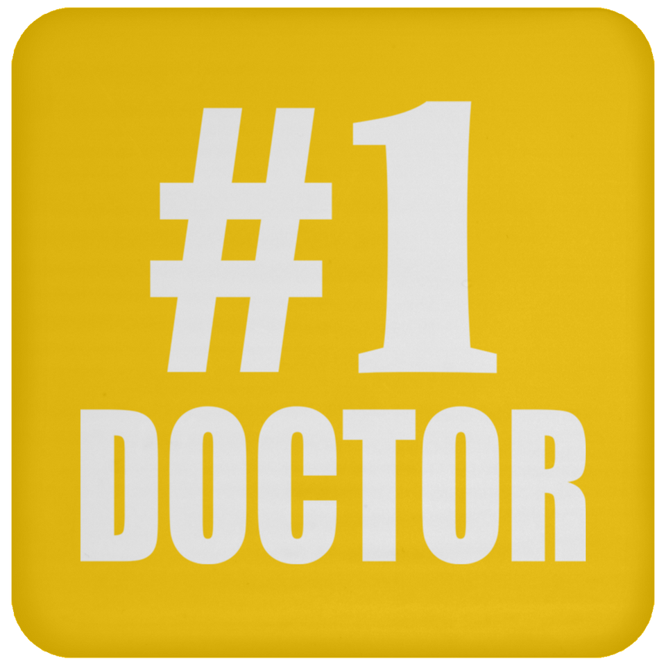 Number One #1 Doctor - Drink Coaster