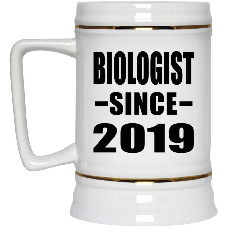 Biologist Since 2019 - Beer Stein