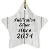 Publication Editor Since 2024 - Star Ornament F