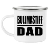 Bullmastiff Dad - 12oz Camping Mug