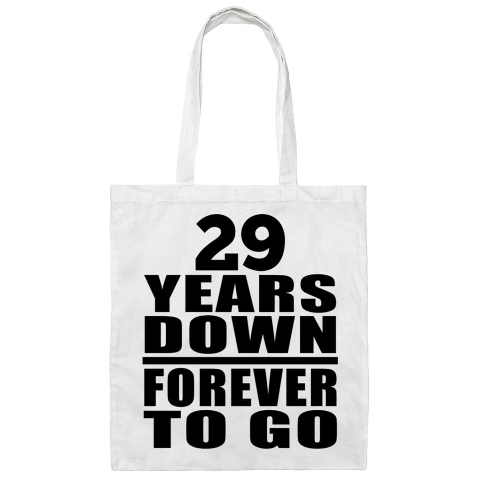 29th Anniversary 29 Years Down Forever to Go - Tote Bag White