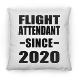 Flight Attendant Since 2020 - Throw Pillow