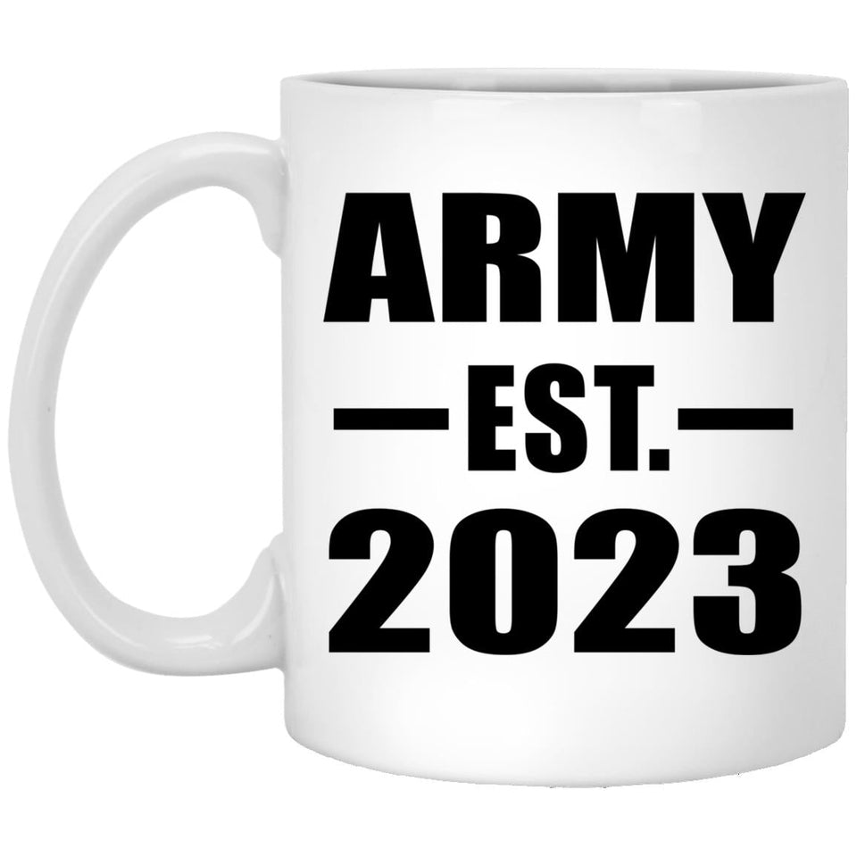 Army Established EST. 2023 - 11oz Coffee Mug