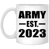 Army Established EST. 2023 - 11oz Coffee Mug