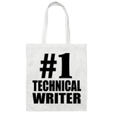 Number One #1 Technical Writer - Tote Bag White