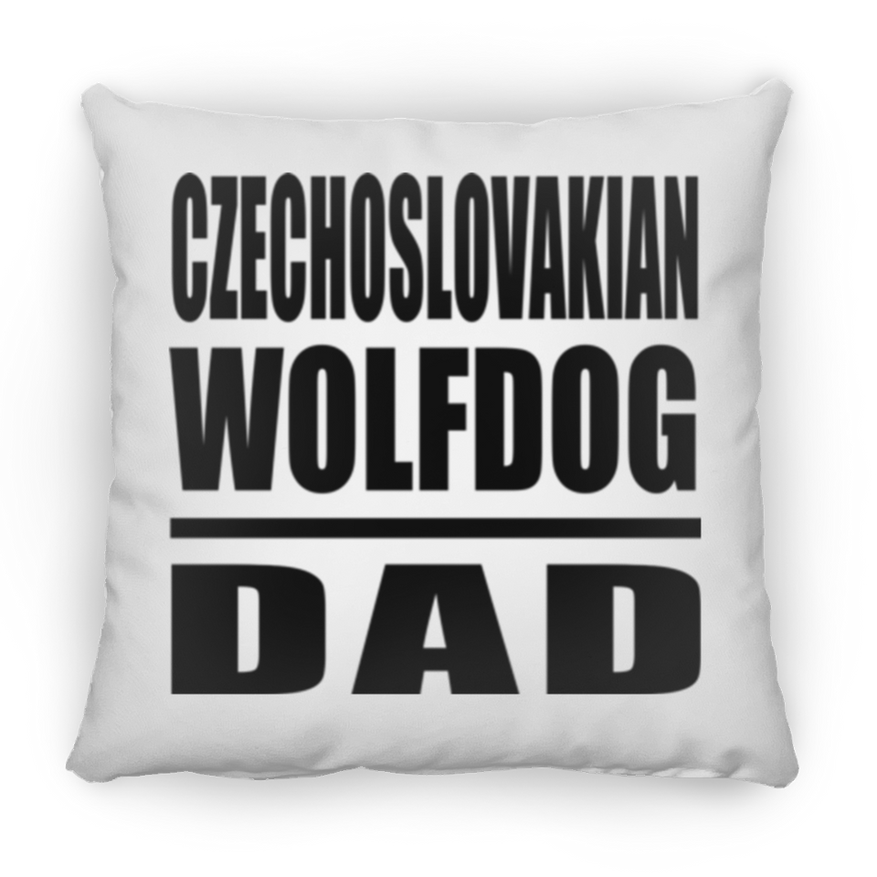 Czechoslovakian Wolfdog Dad - Throw Pillow