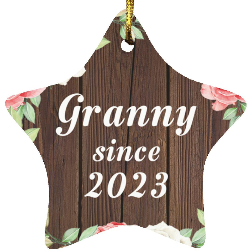 Granny Since 2023 - Star Ornament A