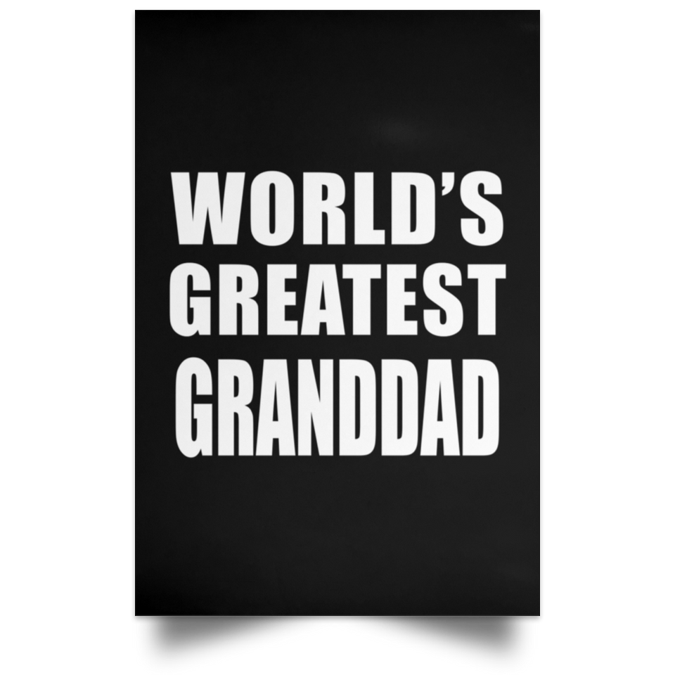 World's Greatest Granddad - Poster Portrait