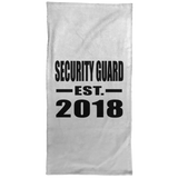 Security Guard Established EST. 2018 - Hand Towel