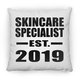 Skincare Specialist Established EST. 2019 - Throw Pillow