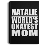 Natalie World's Okayest Mom - Canvas Portrait