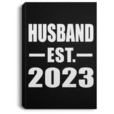 Husband Established EST. 2023 - Canvas Portrait