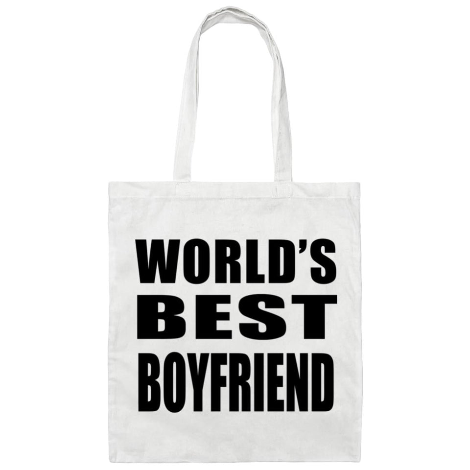 World's Best Boyfriend - Tote Bag White