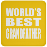World's Best Grandfather - Drink Coaster
