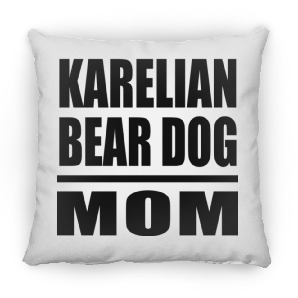 Karelian Bear Dog Mom - Throw Pillow