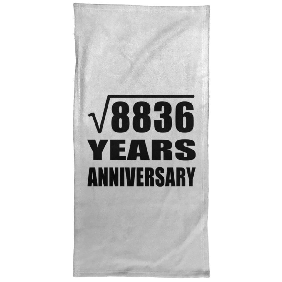 94th Anniversary Square Root of 8836 Years Anniversary - Hand Towel