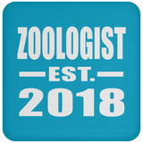 Zoologist Established EST. 2018 - Drink Coaster