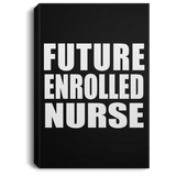 Future Enrolled Nurse - Canvas Portrait