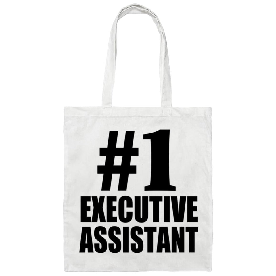 Number One #1 Executive Assistant - Tote Bag White