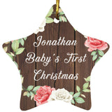 Jonathan Baby's First Christmas - Star Ornament A