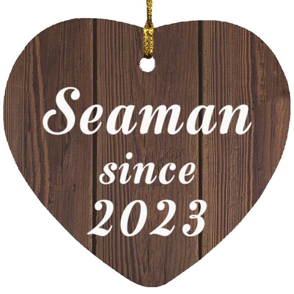 Seaman Since 2023 - Heart Ornament D