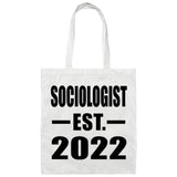 Sociologist Established EST. 2022 - Tote Bag White