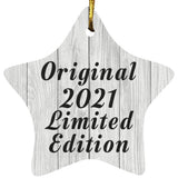 3rd Birthday Original 2021 Limited Edition - Star Ornament F