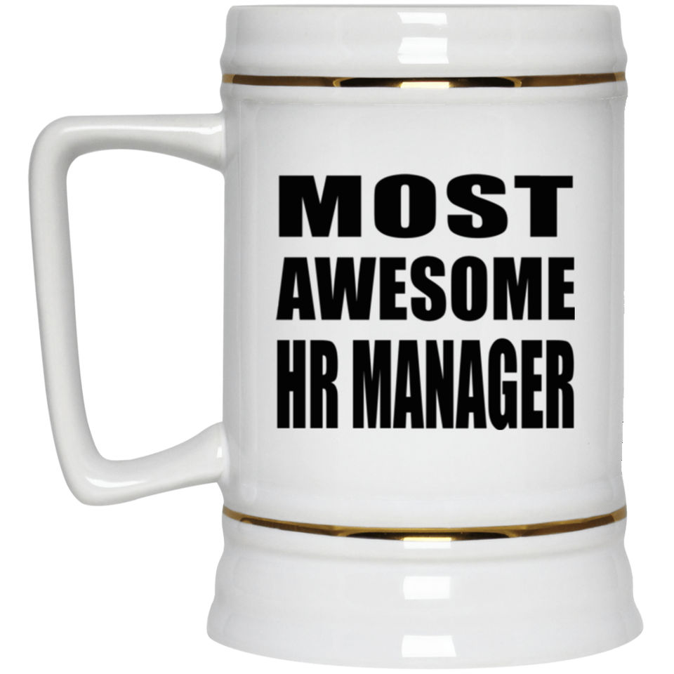 Most Awesome HR Manager - Beer Stein