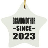 Grandmother Since 2023 - Star Ornament