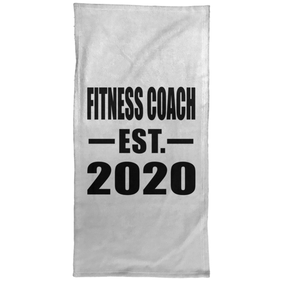 Fitness Coach Established EST. 2020 - Hand Towel