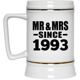31st Anniversary Mr & Mrs Since 1993 - Beer Stein