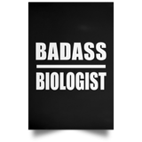 Badass Biologist - Poster Portrait