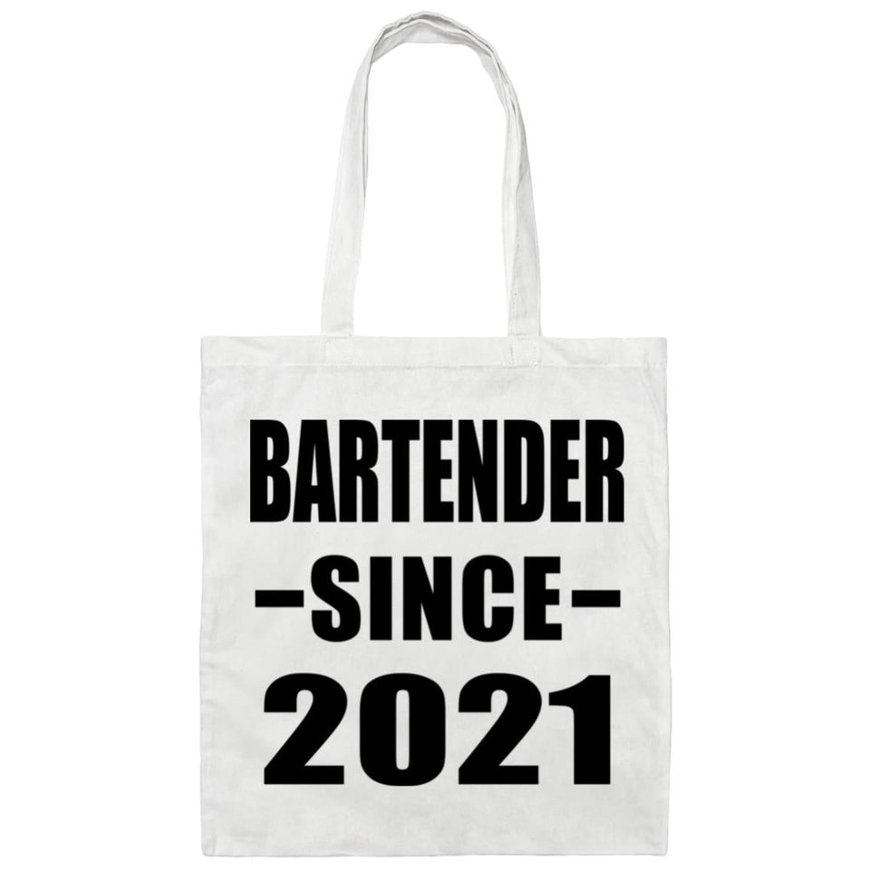 Bartender Since 2021 - Tote Bag White