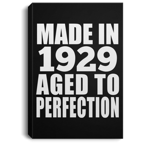 95th Birthday Made In 1929 Aged to Perfection - Canvas Portrait