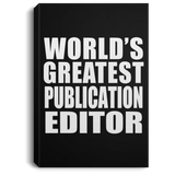 World's Greatest Publication Editor - Canvas Portrait