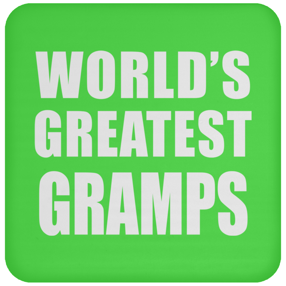 World's Greatest Gramps - Drink Coaster