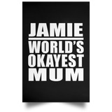 Jamie World's Okayest Mum - Poster Portrait