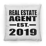 Real Estate Agent Established EST. 2019 - Throw Pillow