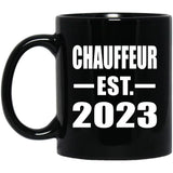 Chauffeur Established EST. 2023 - 11oz Coffee Mug Black