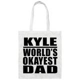 Kyle World's Okayest Dad - Tote Bag White