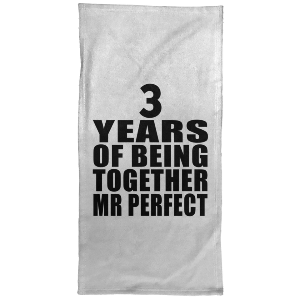 3rd Anniversary 3 Years Of Being Mr Perfect - Hand Towel