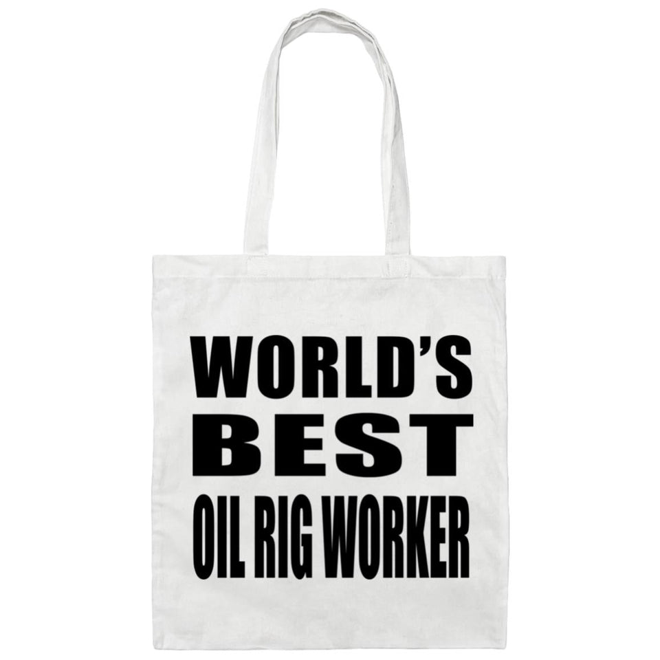 World's Best Oil Rig Worker - Tote Bag White